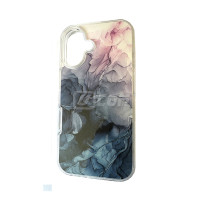 iPhone 17 6.3'' (2025) Heavy Duty PC+Silicon 2 pcs Symmetry Clear Design Case Marble iPhone 17 6.3'' (2025) Heavy Duty PC+Silicon 2 pcs Symmetry Clear Design Case Marble