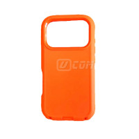 iPhone 17 Pro Max 6.9'' Heavy Duty PC+Silicon 3 pcs Defender Case Orange iPhone 17 Pro Max 6.9'' Heavy Duty PC+Silicon 3 pcs Defender Case Orange