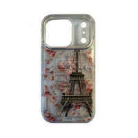 iPhone 17 Pro Max 6.9'' Heavy Duty PC+Silicon 2 pcs Symmetry Clear Design Case Eiffel Tower iPhone 17 Pro Max 6.9'' Heavy Duty PC+Silicon 2 pcs Symmetry Clear Design Case Eiffel Tower