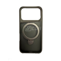 iPhone 17 Pro Max 6.9'' Hard PC+TPU Matte Color Button Case MagSafe Charger Case Grey iPhone 17 Pro Max 6.9'' Hard PC+TPU Matte Color Button Case MagSafe Charger Case Grey