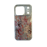 iPhone 17 Pro 6.3'' Heavy Duty PC+Silicon 2 pcs Symmetry Clear Design Case Cherry Blossom iPhone 17 Pro 6.3'' Heavy Duty PC+Silicon 2 pcs Symmetry Clear Design Case Cherry Blossom