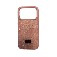 iPhone 17 Pro 6.3'' Hard Rhinestone Case Light Pink iPhone 17 Pro 6.3'' Hard Rhinestone Case Light Pink