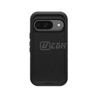 Pixel 10 /10 Pro 6.3'' (2025) Heavy Duty PC+Silicon 3 pcs Defender Case Black