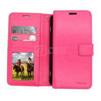 Samsung A05S (2023) Photo ID 3 Card Slots Plain Wallet Hot Pink
