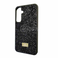 Samsung S24 FE (2024) Hard Rhinestone Case  Black