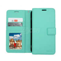 Samsung S24 FE (2024) Photo ID 3 Card Slots Plain Wallet Teal