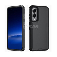 Samsung S25 Edge Heavy Duty PC+Silicon 3 pcs Defender Case Black