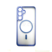 Samsung S25 FE (2025) HD PC+Silicon Symmetry MagSafe Charger Case Matte Light Purple Samsung S25 FE (2025) HD PC+Silicon Symmetry MagSafe Charger Case Matte Light Purple