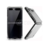 Samsung Z Flip7 5G Hard PC+TPU Clear Shockproof 4 Corners Case 2 Piece Clear